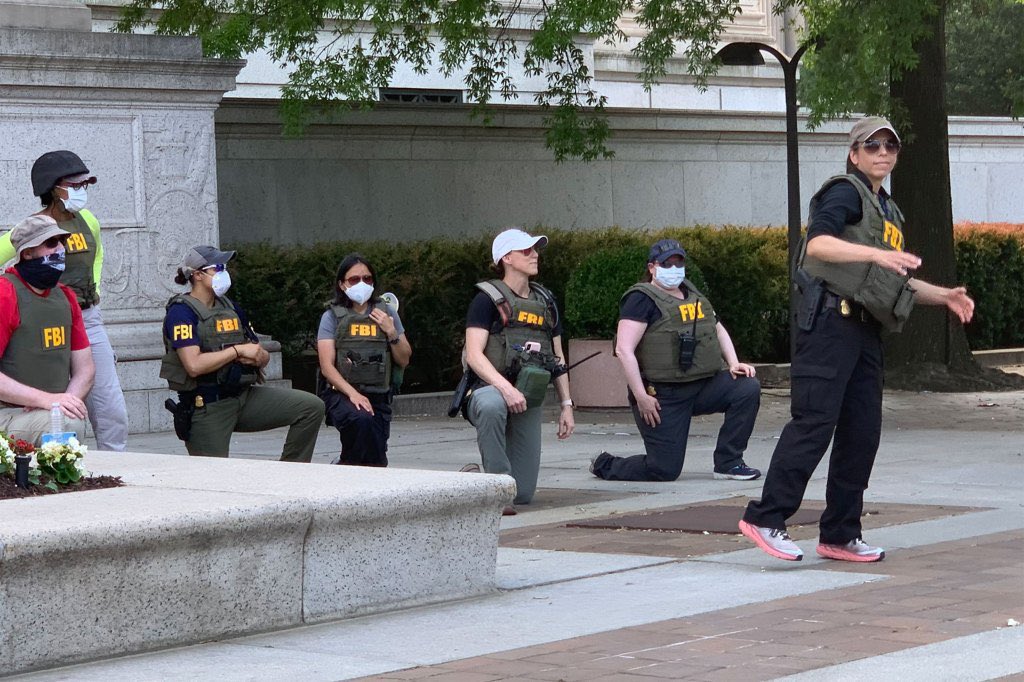 BREAKING: FBI Agents Photographed Kneeling During Protests Face Reassignment—What’s Next for the Bureau?