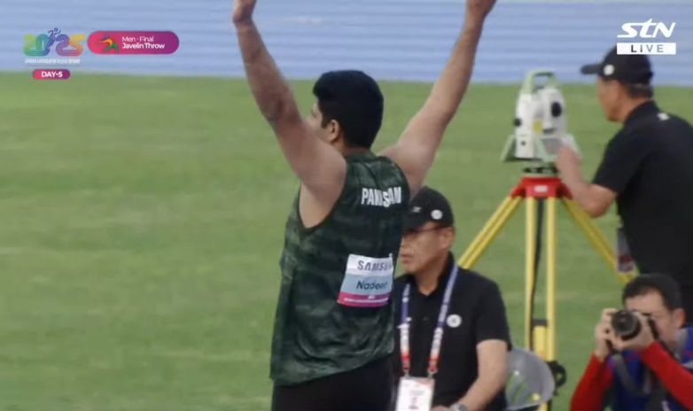 "Arshad Nadeem's Shocking Gold Victory Sparks Controversy!" Arshad Nadeem achievements, Asian Athletics Championship highlights, gold medal throw performance