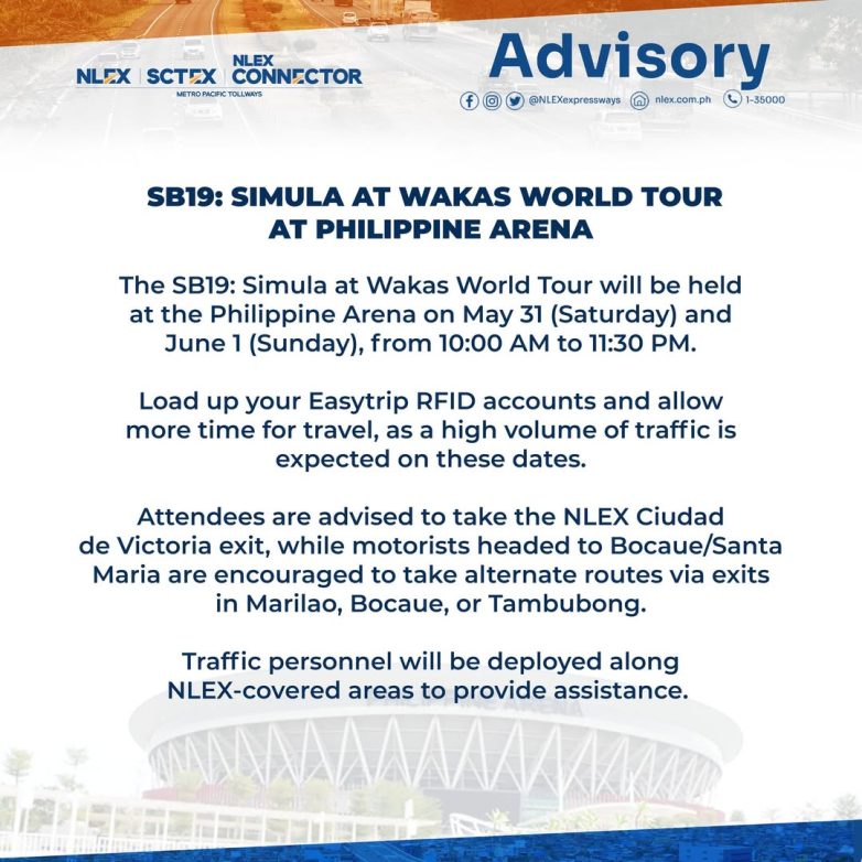 Concert Chaos: SB19 Fans Face NLEX Gridlock This Weekend! traffic congestion Bulacan events, NLEX travel tips, SB19 concert updates