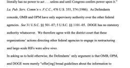 Court Slams Trump: Mass Agency Reorganization Found Unconstitutional!  court ruling on executive power, federal agency reorganization legality, separation of powers case analysis