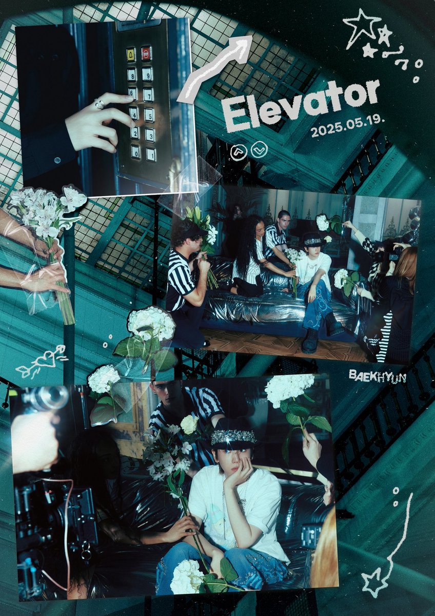 Discover the Enigmatic 'Elevator' MV Poster from BAEKHYUN's 'Essence of Reverie'—Unveiling May 19!