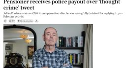 FSU Forces Kent Police to Compensate Retired Officer for Tweet!  police compensation case, social media arrest implications, anti-Semitism awareness initiatives