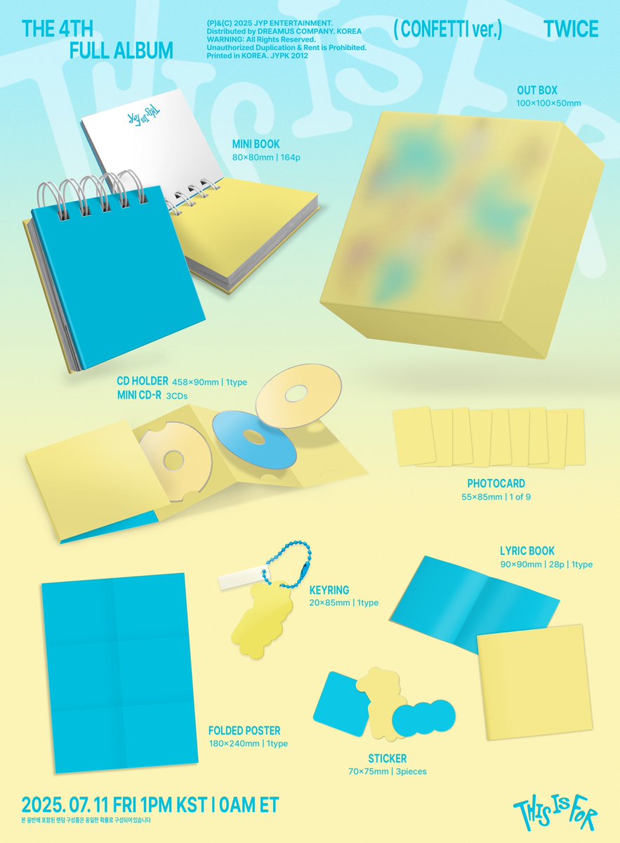 Get Ready for TWICE's 4th Album "THIS IS FOR" - Pre-Order Now! — TWICE new album release, K-pop album pre-order, TWICE music preview, CONFETTI version album, TWICE fan event 2025