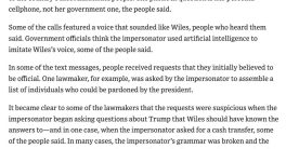 Hacker Breaches Trump’s Chief of Staff: AI Voice Call Chaos!  h3 Cybersecurity Threats, h3 Voice Cloning Technology, h3 Political Privacy Breaches