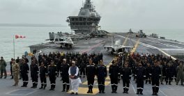 Rajnath Singh's Bold INS Vikrant Visit Sparks Heated National Debate!  Defence Minister India, Naval Operations INS Vikrant, Indian Navy Modernization 2025