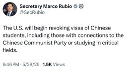 US Targets Chinese Students: Visas at Risk Over CCP Ties!  Chinese student visa restrictions, US-China diplomatic tensions, CCP influence on education