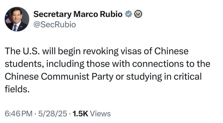 US Targets Chinese Students: Visas at Risk Over CCP Ties! Chinese student visa restrictions, US-China diplomatic tensions, CCP influence on education