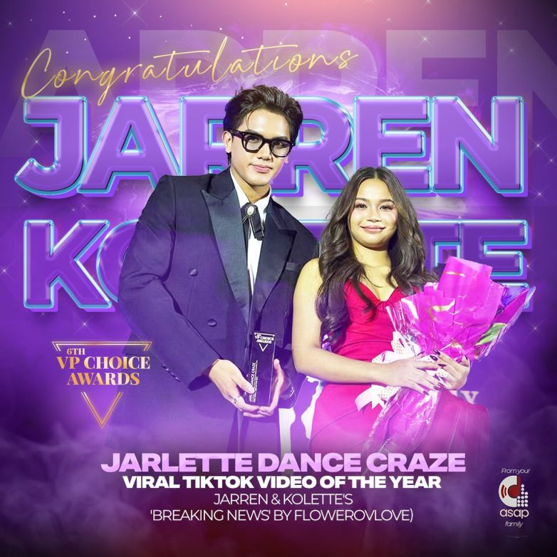 "Viral TikTok Victory: Jarren & Kolette's Controversial Breakthrough!" Viral TikTok Awards, Social Media Recognition, Influencer Achievements