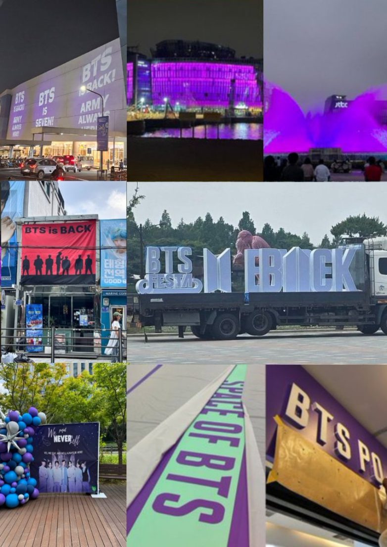 BTS Shocks Fans: Festa in BTSLand Amid Controversial Discharge! BTS reunion celebrations, BTS concert events, BTS member activities