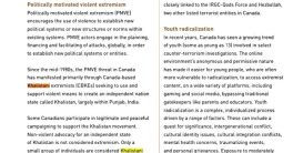Canada's CSIS Alarms: Khalistani Extremists Plot Violence in India!  Khalistani movement in Canada, Canadian intelligence report on extremism, violence in India from abroad