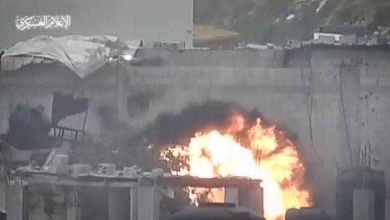 "Chaos Erupts: Israeli Soldiers Targeted in Deadly Gaza Missile Strike!"  Gaza conflict updates, military casualties in Israel, Jabalia security incident