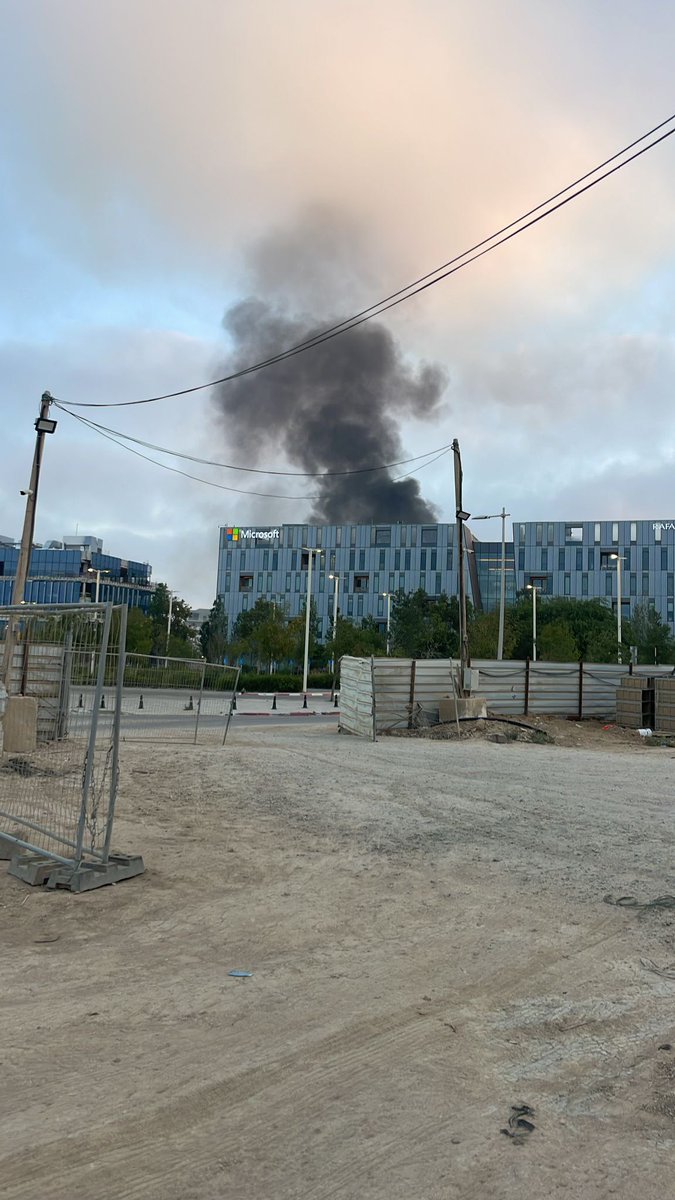 "Chaos Unleashed: Iran Strikes Microsoft Hub in Israel's Heart!" Iran missile attack, Israel security response, Microsoft building incident