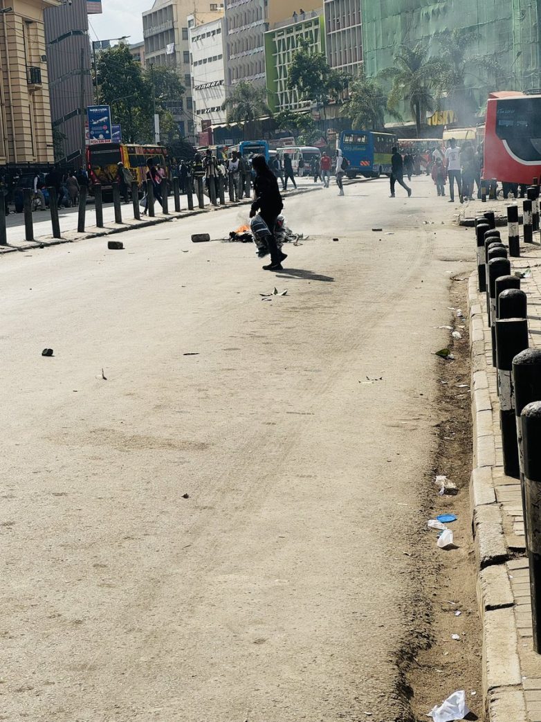 "Chaos Unleashed: Kanjo Goons and Police Clash Brutally!" violent street clashes, law enforcement accountability, urban safety concerns