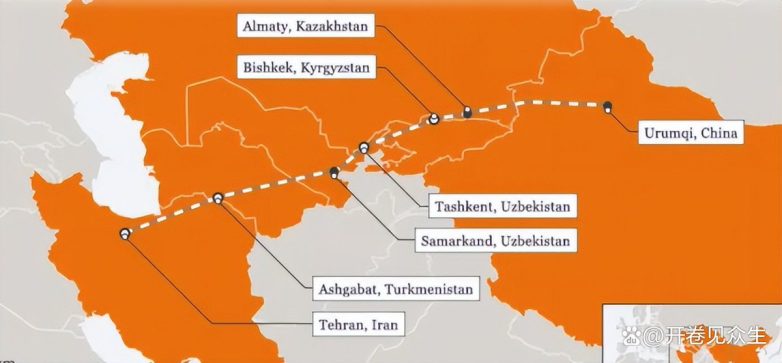 "China-Iran Rail Corridor: A New Route to Global Conflict?" China Iran trade route, freight transport efficiency, geopolitical implications of railways