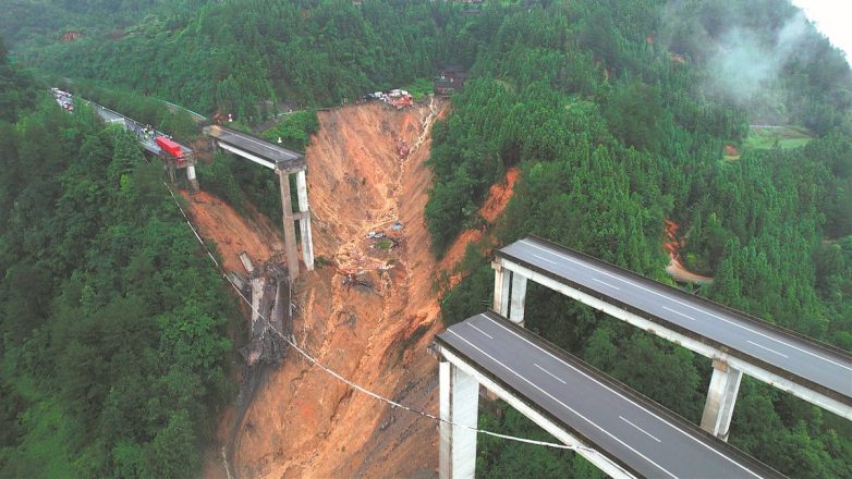China's Bridge Collapse: Flood Chaos Sparks Outrage Over Negligence! China flood crisis, Guizhou infrastructure failure, global weather patterns impact