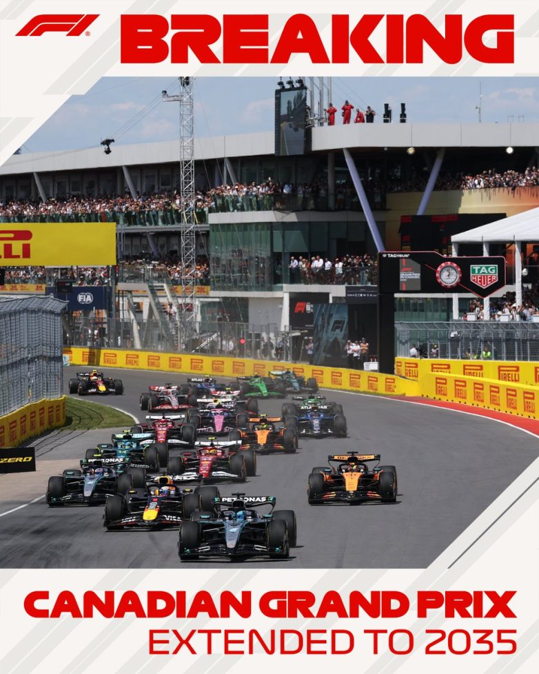 "Controversial Decision: Canadian GP Secured Until 2035!" Formula One schedule, Montreal motorsport events, Canadian racing history