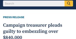 Democrat Treasurer's Shocking Embezzlement Scandal Unveiled!  campaign finance scandal, political embezzlement case, Democrat campaign treasurer fraud