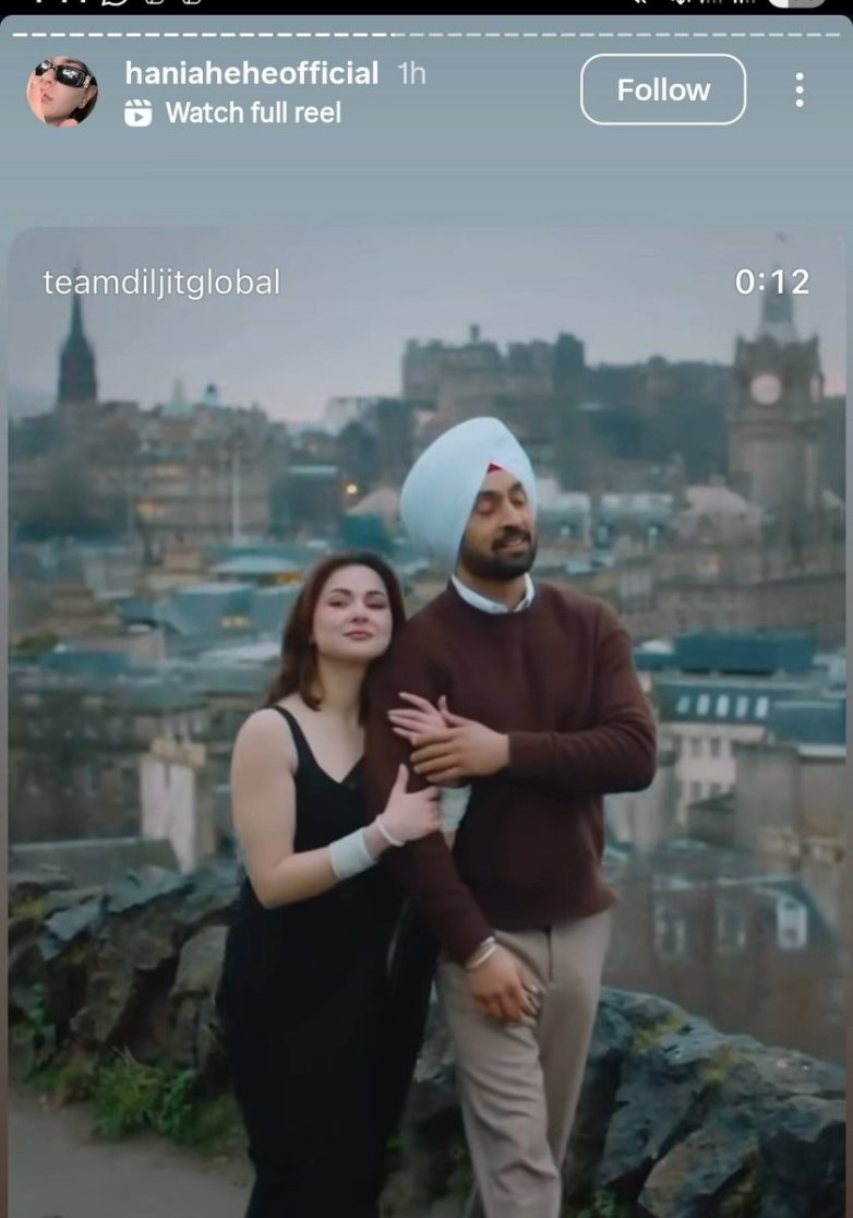 Diljit Sparks Outrage Again with Pakistani Star Hania Amir! Diljit Dosanjh controversies, Pakistani actress collaborations, Bollywood and Pakistan relations