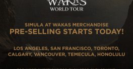 "Exclusive Simula Merchandise: Get It Before It Disappears!"  merchandise pre-order North America, limited edition concert gear, Wakas World Tour collectibles