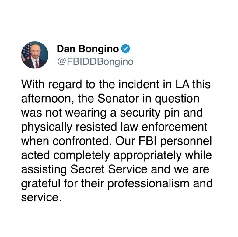 FBI's Bold Move: Deputy Director Defends Agents' Actions Against Senator! FBI actions in politics, Senator Padilla investigation, law enforcement accountability