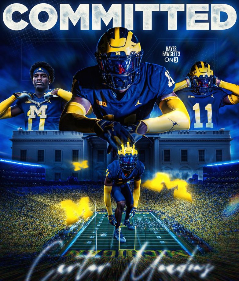Five-Star EDGE Carter Meadows Shocks Fans with Michigan Choice! college football recruiting, Michigan Wolverines commitment, EDGE position prospects