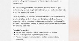 Freen Sarocha's Safety in Jeopardy: Fans Demand Urgent Action!  Freen Sarocha safety, fandom support for celebrities, artist protection initiatives