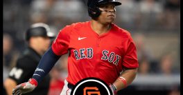 Giants Shock Fans: Devers Trade Stuns Red Sox Nation!  Giants trade news, Rafael Devers acquisition, Red Sox player exchange