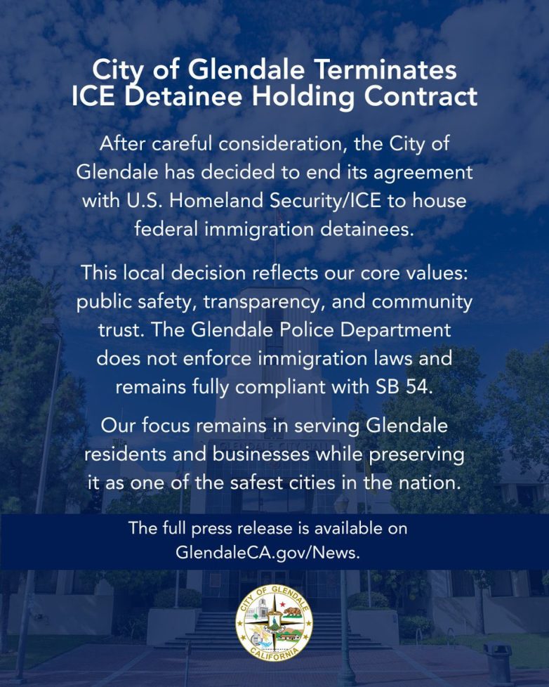 Glendale's Shocking Move: No More Cooperation with ICE!  Glendale immigration policy changes, local law enforcement cooperation, sanctuary city initiatives