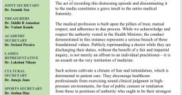 Goa Doctors Demand Action: Health Minister Faces 48-Hour Deadline!  resident doctors strike, Goa Health Minister protest, healthcare demands Goa