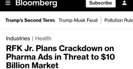 HHS Chief RFK Jr. Declares War on Big Pharma's Deceptive Ads!  Big Pharma advertising regulations, health policy reform initiatives, pharmaceutical marketing transparency
