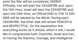 "Historic Ceasefire: Israel and Iran End 12-Day Conflict, What Now?"  Middle East conflict resolution, Israel Iran relations, ceasefire agreements