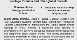 "India's Rafale Deal: Controversial Fuselage Shift to Tata Sparks Outrage!"  Rafale fighter jets manufacturing, Tata Dassault partnership India, Indian Navy Rafale procurement