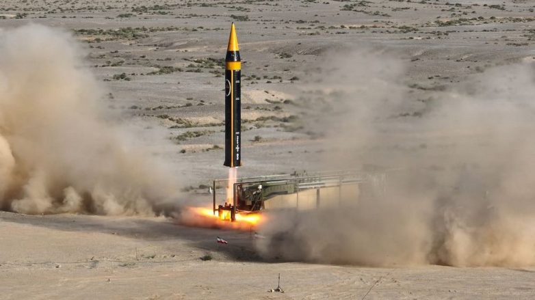 Iran's Khaybar Missile Launch: A Bold Provocation Shakes Region!  Khaybar missile launch, Iranian military developments, Middle East security tensions