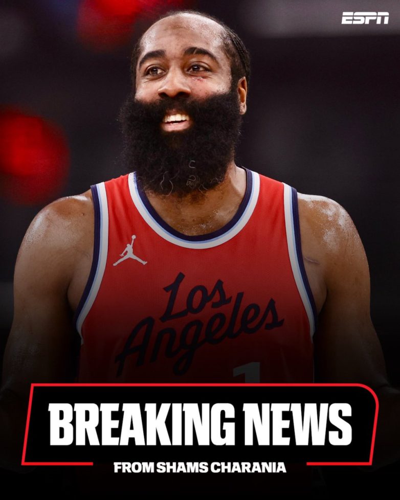 James Harden Shocks NBA: Declines Option, Joins Clippers for $81.5M! James Harden contract news, Los Angeles Clippers roster updates, NBA All-Star player signings