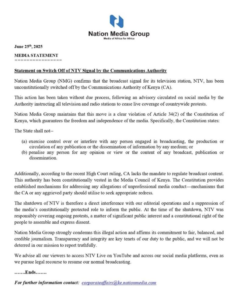 Kenya Censors Media: Protests Silenced Amid Constitutional Crisis Kenya media censorship, live protest coverage ban, Kenyan constitutional rights
