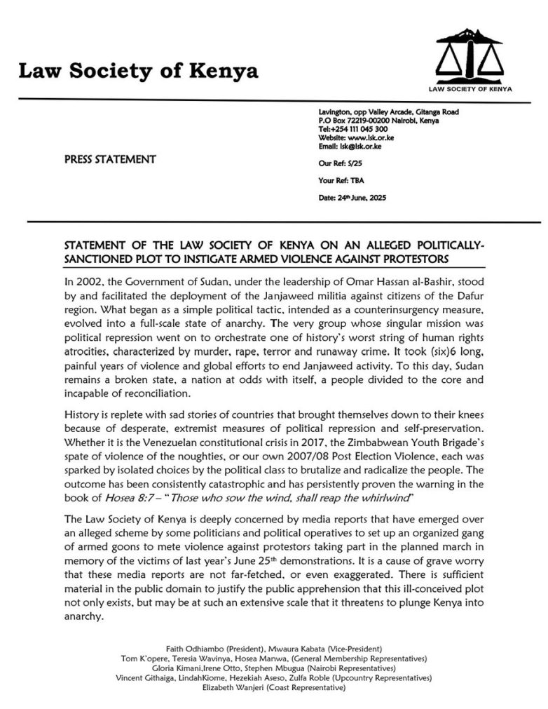 "Law Society Warns: Youth Radicalization Could Spark National Chaos!" political radicalization, youth engagement in protests, national security implications