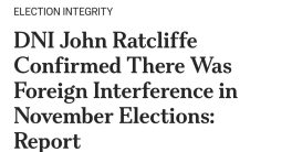 "New Evidence Reveals China's 2020 Election Interference Cover-Up!"  foreign election interference, intelligence community revelations, media narrative analysis