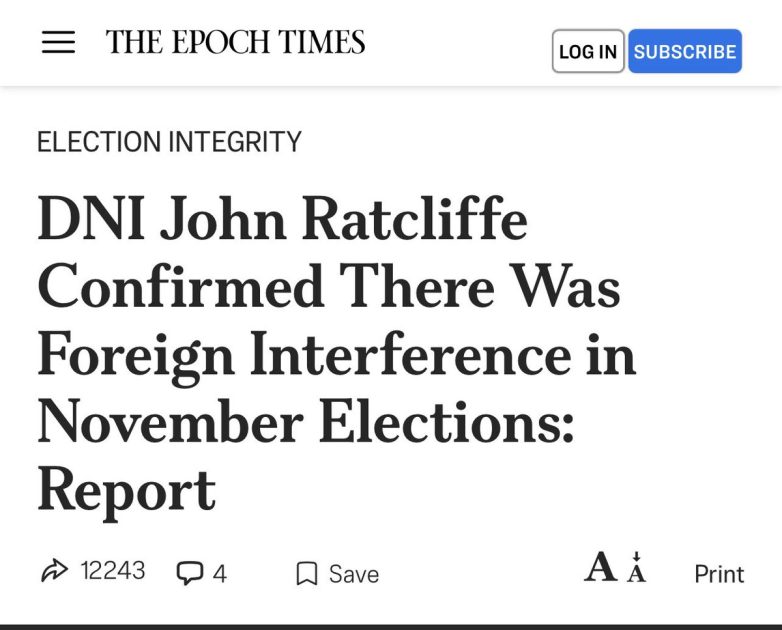 "New Evidence Reveals China's 2020 Election Interference Cover-Up!" foreign election interference, intelligence community revelations, media narrative analysis