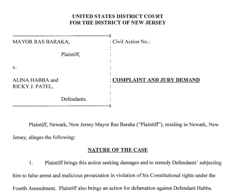 Newark Mayor Sues U.S. Attorney Over Shocking False Arrest Claims! Newark legal battles, malicious prosecution claims, public figures lawsuits