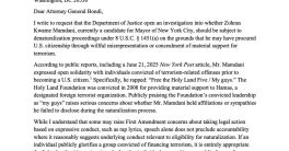 "Rep. Ogles Demands Deportation of 'Communist' Mamdani—Why?"  immigration reform debate, political controversy New York, denaturalization process implications