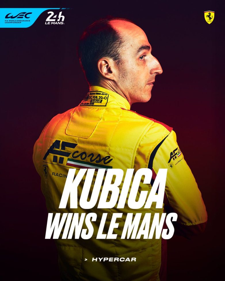 Robert Kubica Shocks World: First Polish Driver Triumphs at Le Mans!  Polish motorsport history, endurance racing achievements, Ferrari Le Mans success