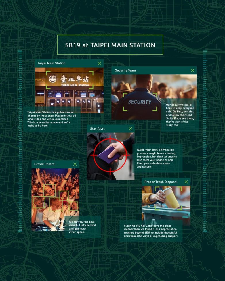 SB19 Takes Over Taipei: Can Busking Magic Unite Crowds? SB19 live performance, busking event safety, A’TIN fan engagement