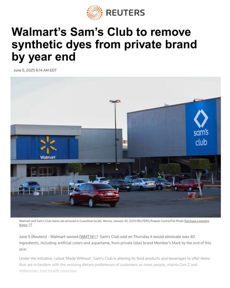 Sams Club's Bold Move: 40+ Ingredients Gone! Will Others Follow? healthy food reform, natural ingredient movement, clean label products