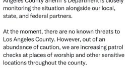 Sheriff's Dept Sparks Outrage After Editing Iran Condolences Tweet!  Iran nuclear targets, LA County Sheriff tweet, social media accountability