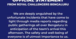 "Shock and Outrage: Bengaluru's Royal Challengers Face Backlash!"  Royal Challengers Bengaluru news, public gatherings Bengaluru, team arrival celebrations