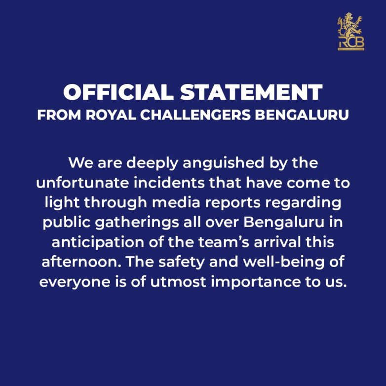 "Shock and Outrage: Bengaluru's Royal Challengers Face Backlash!" Royal Challengers Bengaluru news, public gatherings Bengaluru, team arrival celebrations