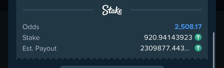 "Shocking $920 Bet Turns into $2.3M: Risky Odds Ignite Debate!" sports betting strategies, high payout betting opportunities, online gambling promotions