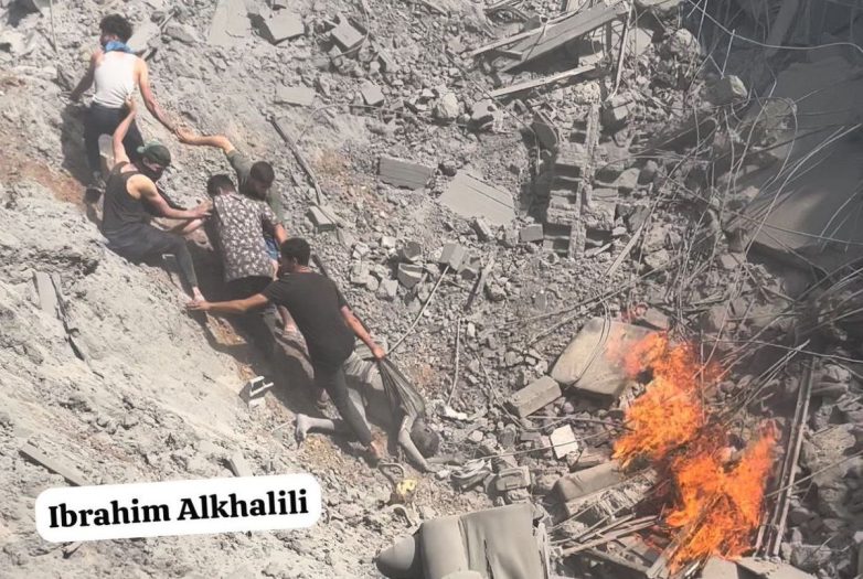 "Shocking Aftermath: Airstrike Levels Gaza Home, Family's Fate Uncertain!" Gaza airstrike impact, Bustan family tragedy, Middle East conflict news