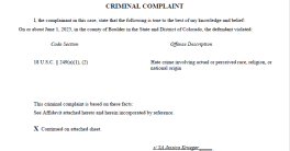 "Shocking Confession: Colorado Terror Suspect's Hate-Fueled Threats!"  terror attack news, hate crime charges, immigration and security