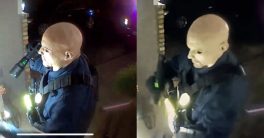 "Shocking Footage: Assassin Disguised as Cop Targets Lawmaker!"  law enforcement impersonation, political security threats, crime prevention strategies